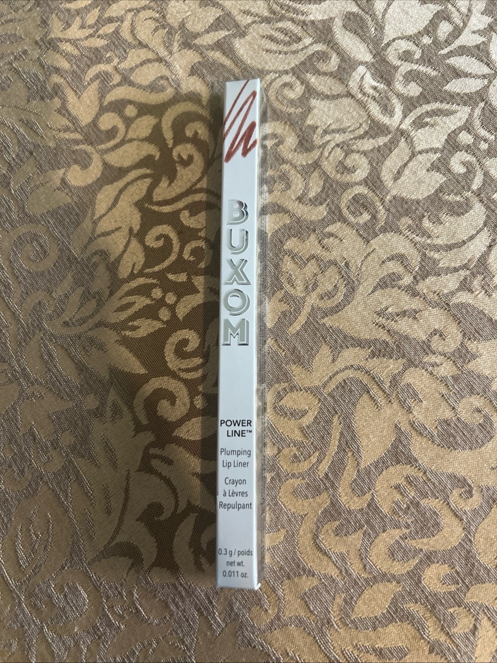 BUXOM Power Line Plumping Lip Liner Crayon HI-DEF HONEY .011oz/.3g FULL SZ SEAL